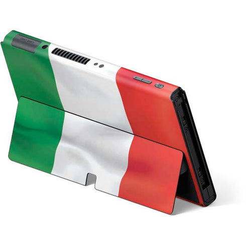 Italy Flag Nintendo Switch OLED (2021) Skin